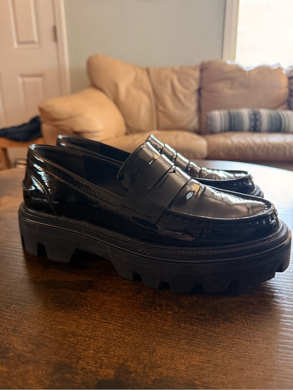 Rag & Bone Patent Leather Loafers EUC 37